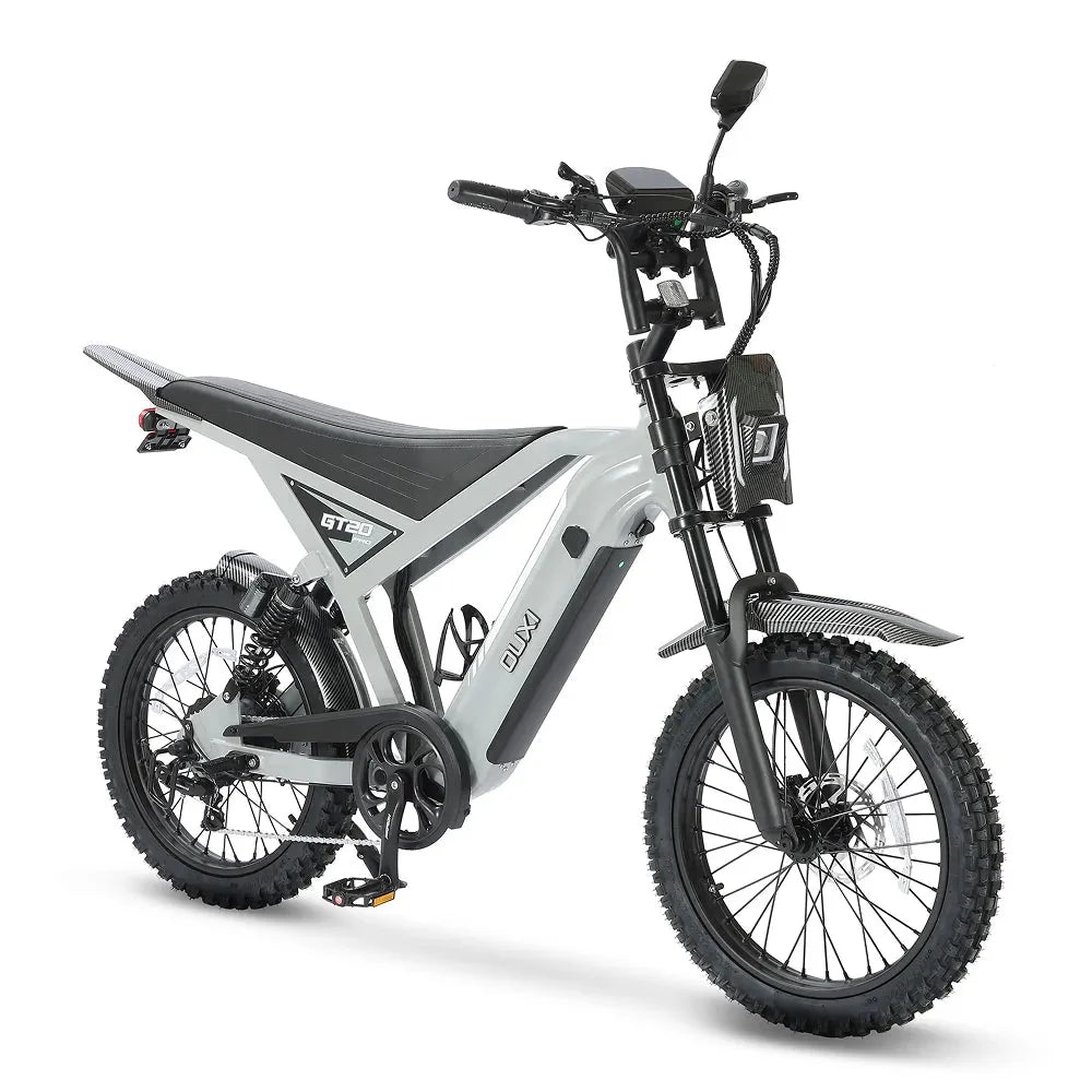 OUXI GT20 Pro Cross Elektrische Fatbike Nardo Grey 2026 | NFC | Alarm