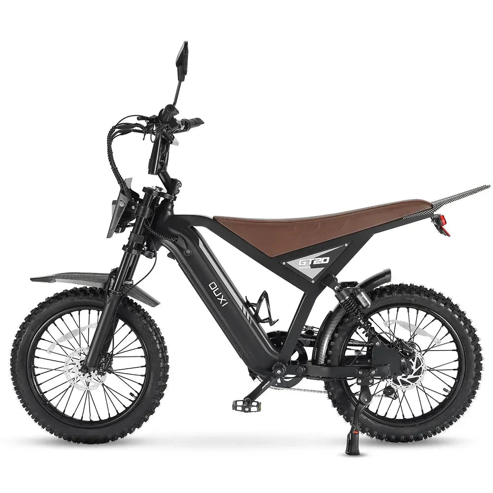 OUXI GT20 Pro Cross Elektrische Fatbike Grey 2026 | NFC | Alarm