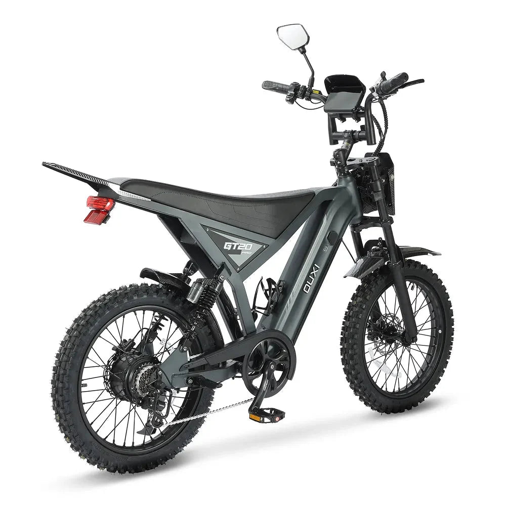 OUXI GT20 Pro Cross Elektrische Fatbike Black 2026 | NFC | Alarm