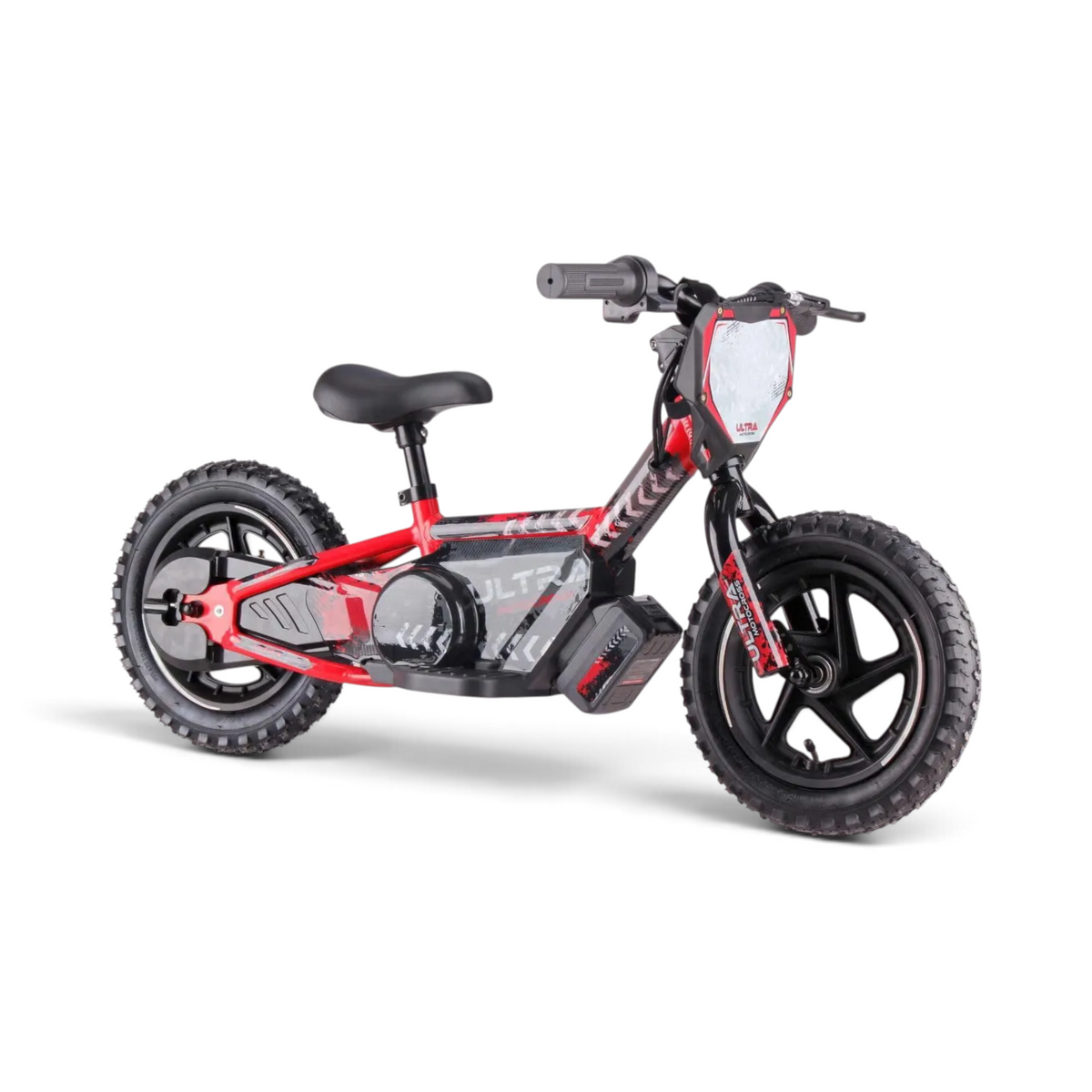 Elektrische Cross-Loopfiets (Balance Bike) – 12" & 16" Edition (24V Lithium • Uitneembare Accu)