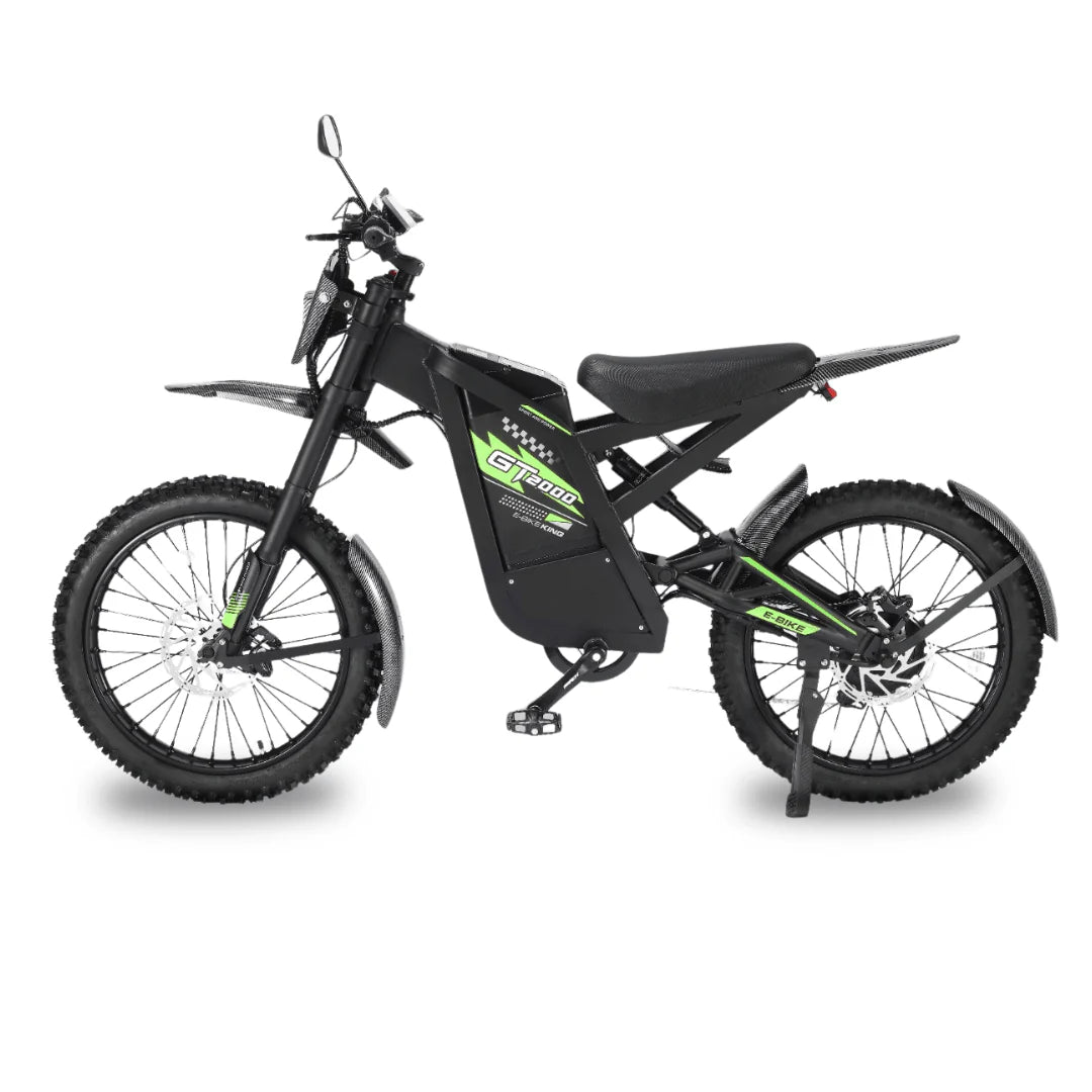 GT2000 Elektrische Fatbike & Crossbike – Groen (2000W High-Performance Edition)