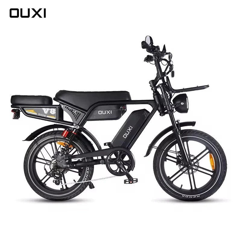 OUXI V8 Ultra Elektrische Fatbike 2026 | Grey | NFC | Bluetooth