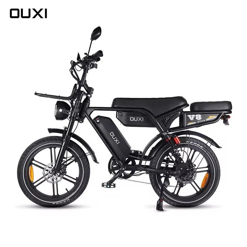 OUXI V8 Ultra Max Elektrische Fatbike 2026 | Black | NFC | Bluetooth