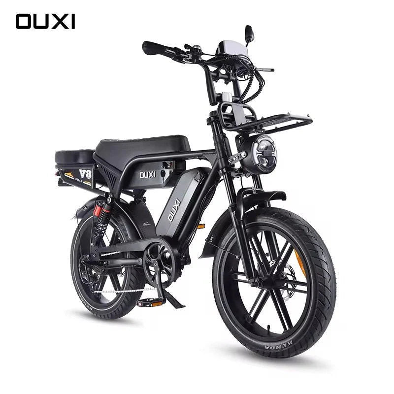 OUXI V8 Ultra Elektrische Fatbike 2026 | Grey | NFC | Bluetooth