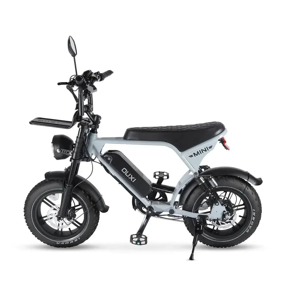 OUXI V8 Ultra Mini Elektrische Fatbike | Zwart | Bluetooth