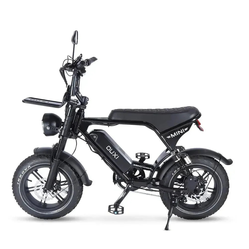 OUXI V8 Ultra Mini Elektrische Fatbike | Blauw | Bluetooth