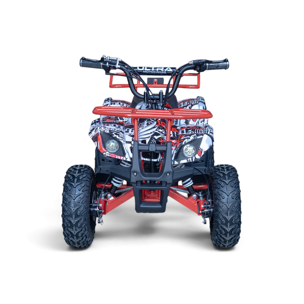 Ultra Motocross Rood-Wit Elektrische Kinderquad 1000W 48V