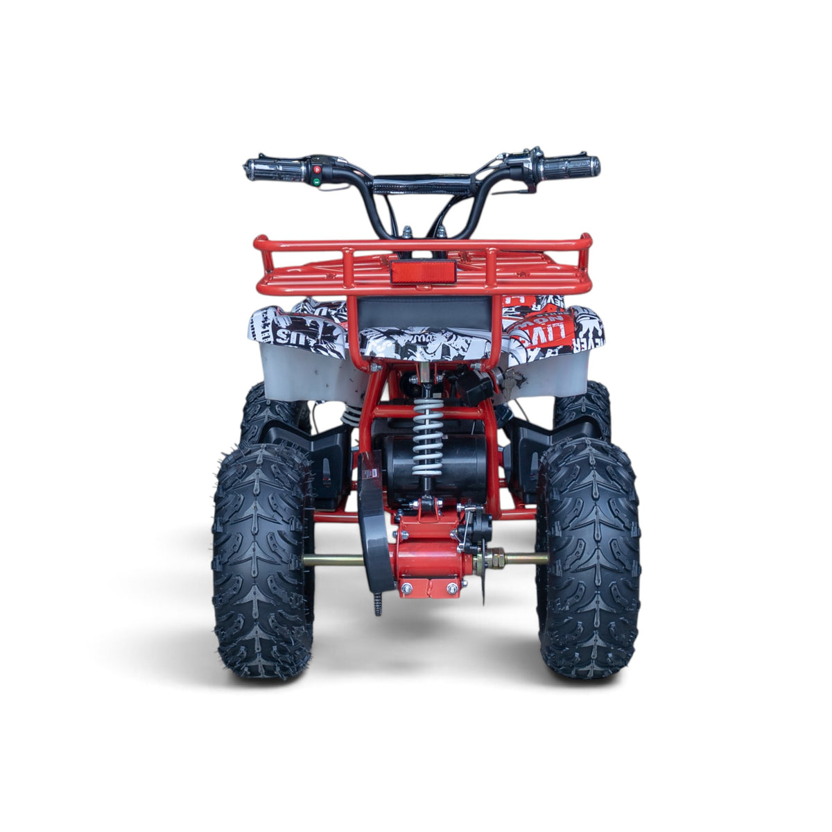 Ultra Motocross Rood-Wit Elektrische Kinderquad 1000W 48V